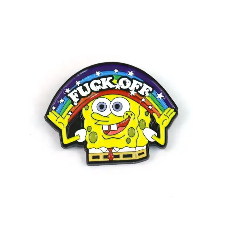 Enamel Pin – Spongebob Rainbow