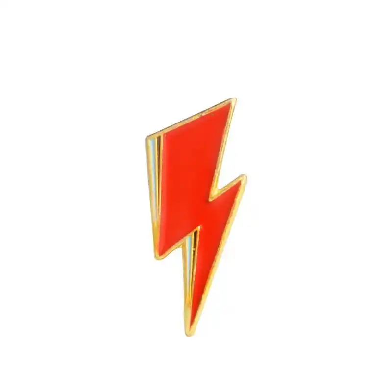 Enamel Pin – Bowie Lightning Bolt