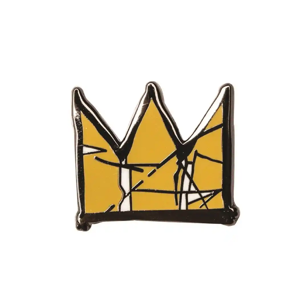 Enamel Pin – Basquiat Crown