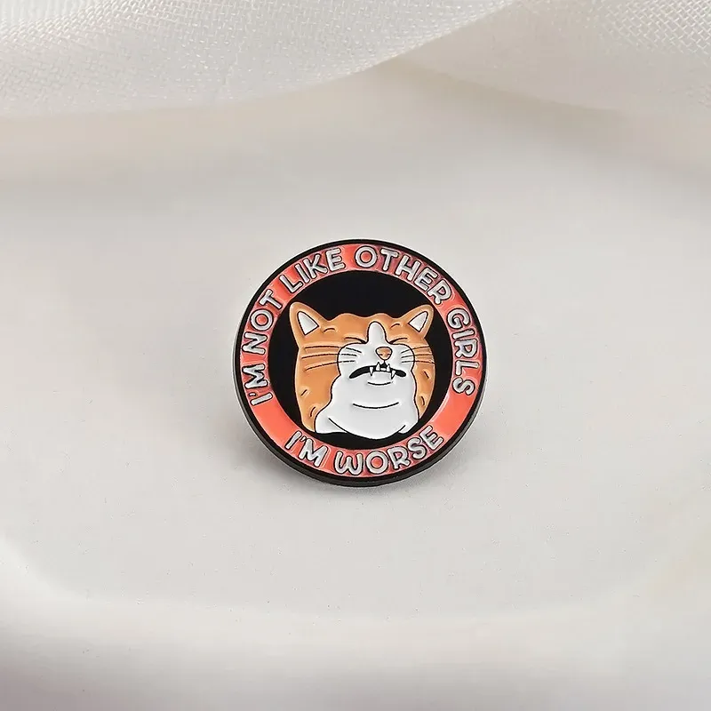 Alternative view of Enamel Pin – I’m Not Like Other Girls, I’m Worse
